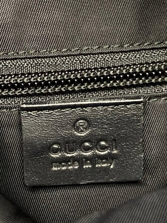 GUCCI Techno Canvas Backpack 337075 Black Red Green Techno Canvas Backpack main image 14